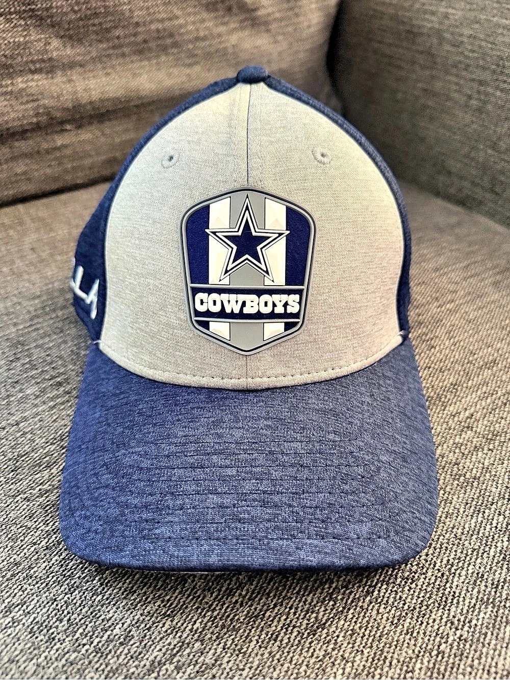 New Era Dallas Cowboys 39THIRTY Stretch-Fit Cap Blue & White M/L Cap Navy Grey